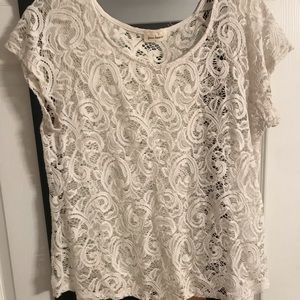 White Lace top